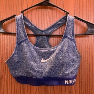 Extra small, Blue Nike sports bra